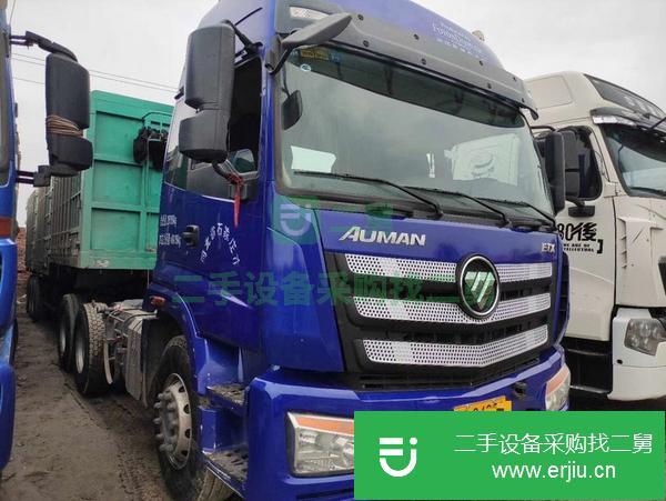 河北出售二手歐曼400馬力牽引車