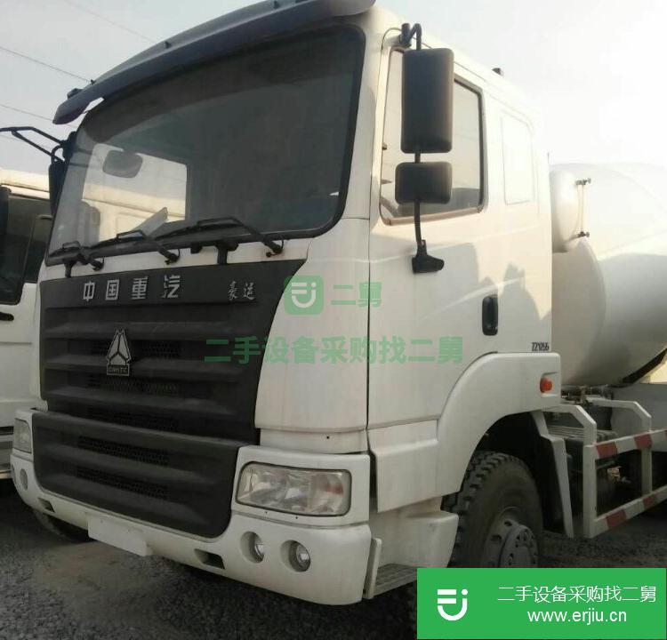 山東出售二手豪沃16方攪拌車