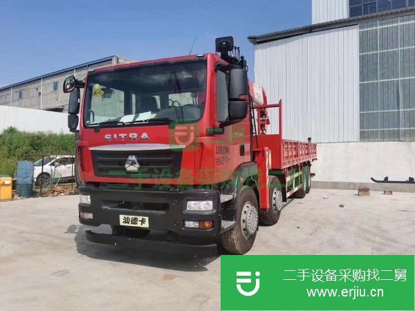 浙江出售二手前四后八長(zhǎng)興12噸四節(jié)臂隨車(chē)吊