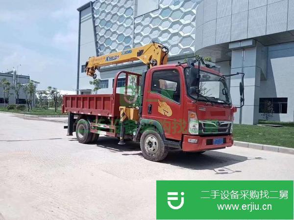 湖北出售二手徐工5噸4節(jié)臂隨車吊