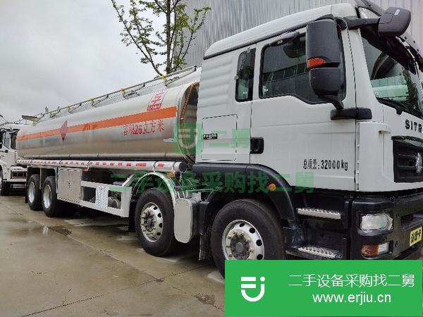 湖北出售二手東風天龍20噸油罐車