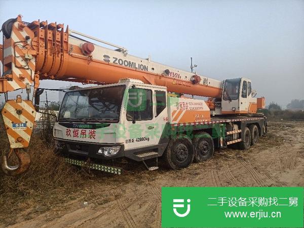 河南出售二手中聯55噸吊車