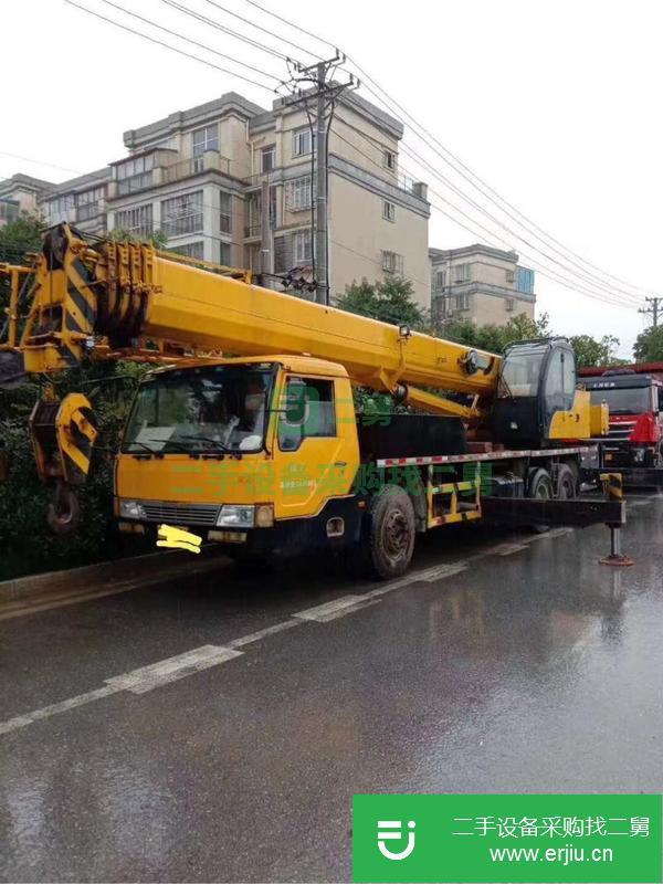 湖北出售二手柳工25噸5節臂吊車
