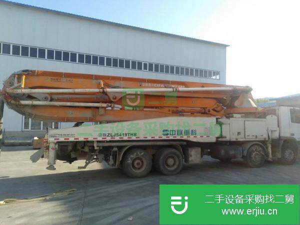 河北出售二手奔馳52米泵車