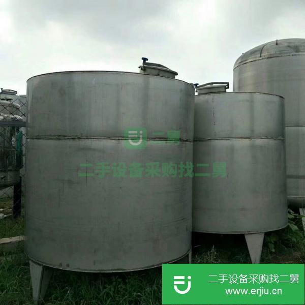 山東出售二手不銹鋼儲罐