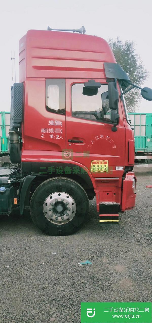 河北出售二手東風天龍牽引車，車況原版，全車三包輪胎，鋁合金鋼圈