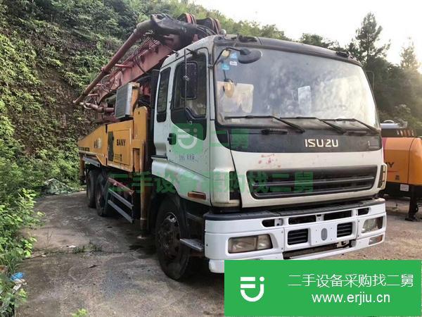 廣西出售二手三一40米泵車