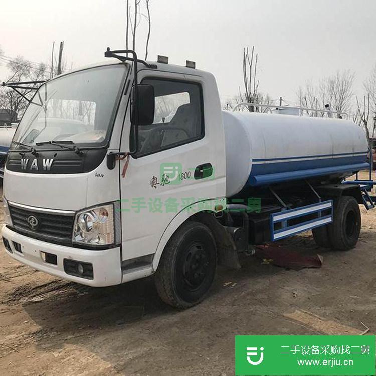 山東出售二手福田5立方灑水車
