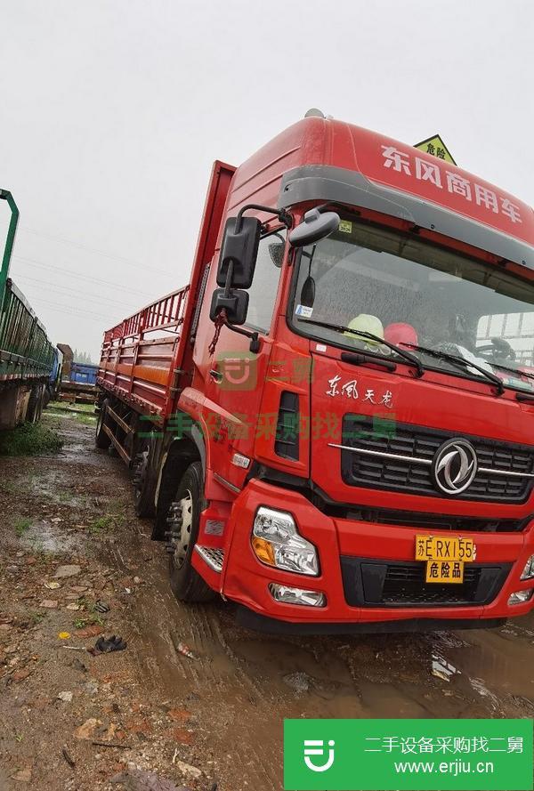 江蘇出售二手東風天龍245馬力貨車