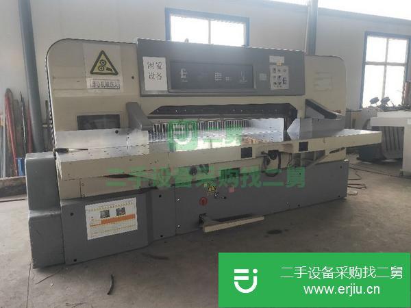 廣東出售二手1860申威達雙渦輪伺服程控切紙機