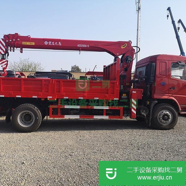 山東出售二手8噸隨車吊