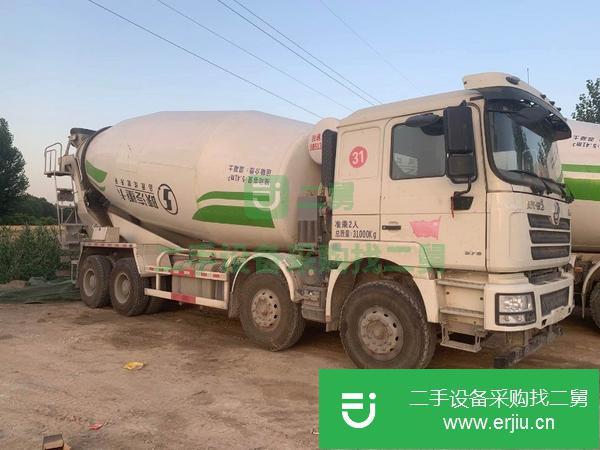 山東出售二手前四后八國(guó)五大20方德龍攪拌車(chē) 375馬力