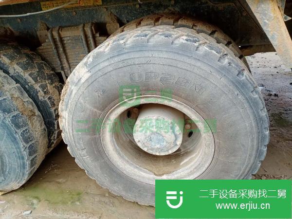 山東出售二手5.8米后八輪德龍自卸車  350馬力