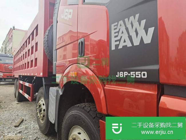 江西出售二手一汽解放前四后八自卸車