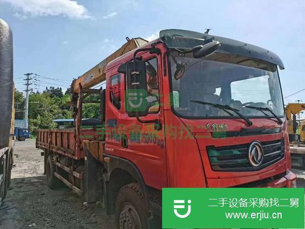 廣西出售二手徐工單橋國五12噸隨車吊