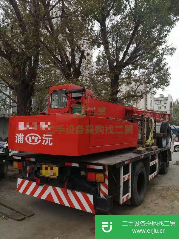 遼寧出售二手浦沅吊車12噸
