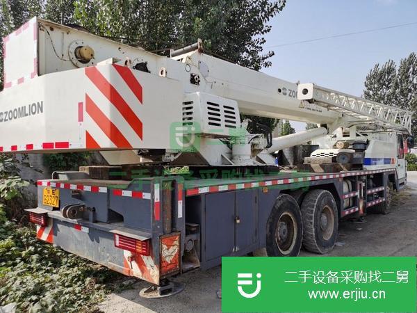 云南出售二手中聯25噸五節臂吊車