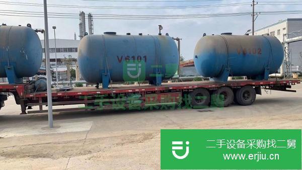 山東出售二手臥式搪瓷儲罐