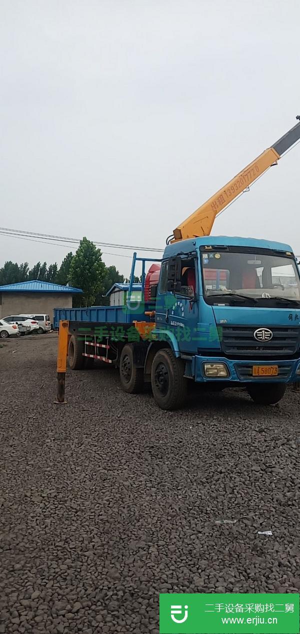 河北出售二手7噸隨車吊