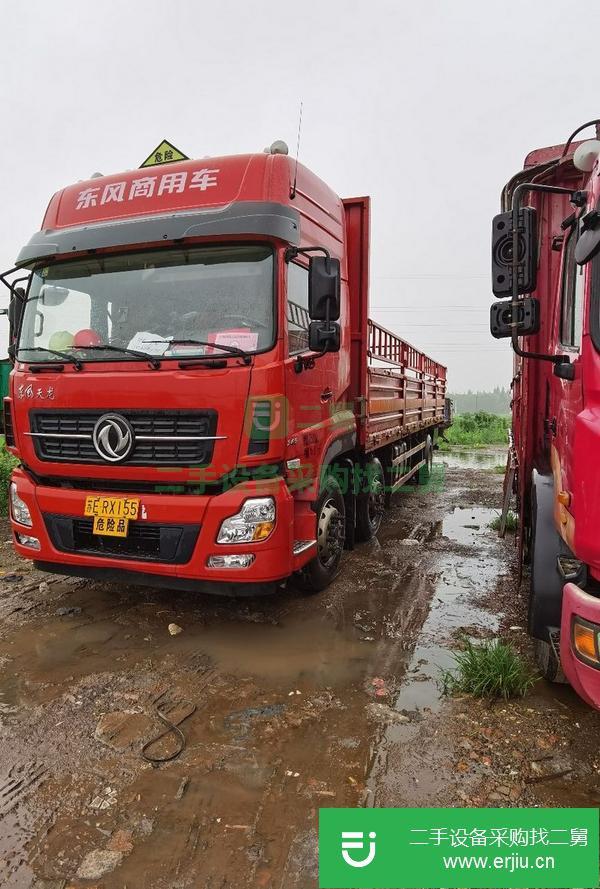 江蘇出售二手東風天龍245馬力貨車