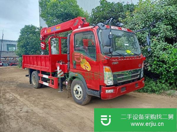內蒙古出售二手五噸長興隨車吊
