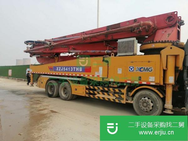 河北出售二手12年徐工52米泵車