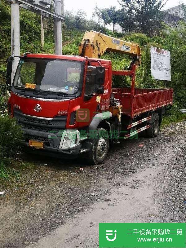 湖北出售二手徐工10噸隨車吊