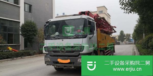 黑龍江出售二手奔馳50米泵車