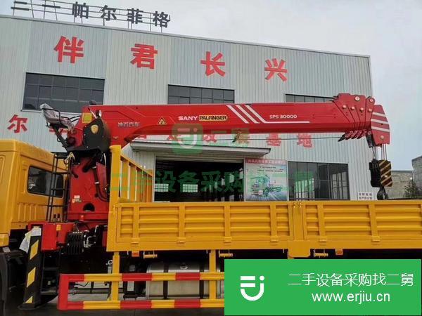 湖北出售二手東風6.3噸隨車吊