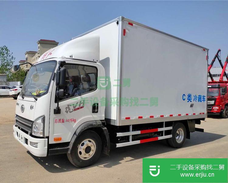 湖北出售二手一汽解放冷藏車
