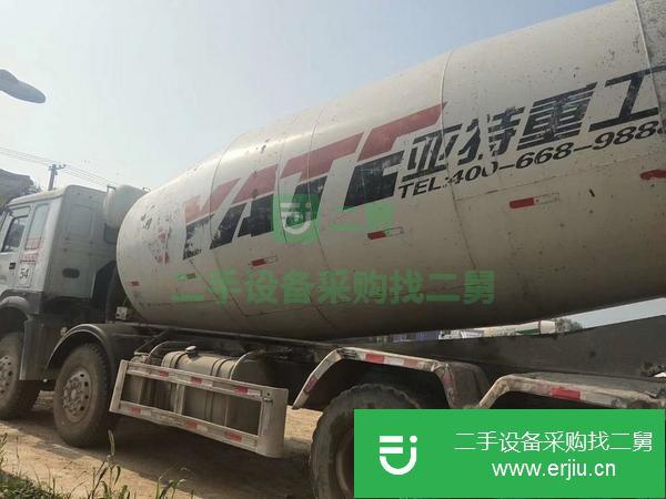 天津出售二手豪沃攪拌車  亞特上裝 二十二方