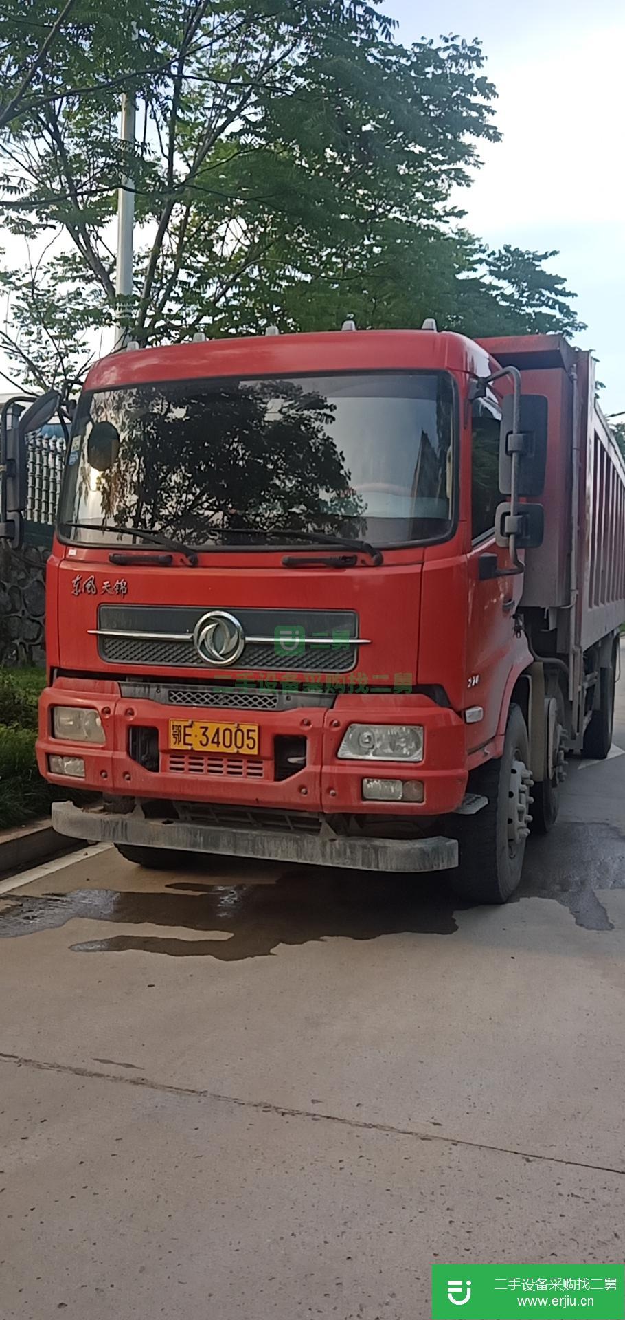 湖北出售二手東風270馬力自卸車