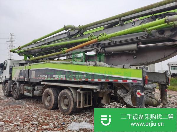 江蘇出售二手中聯(lián)國五56米泵車