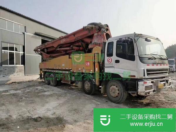 河北出售二手三一50米泵車，干活的車子