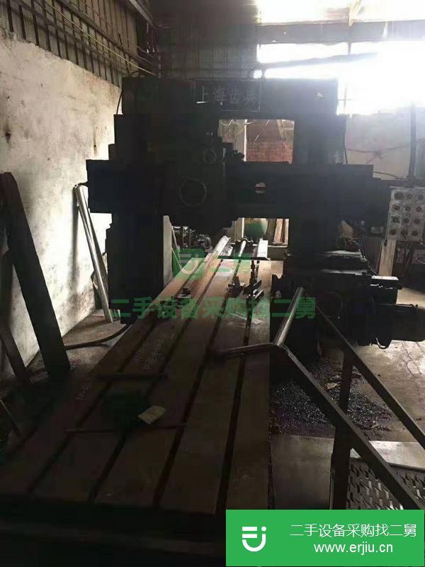 江蘇出售二手3000*800mm雙銑頭龍門銑床