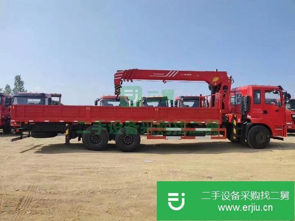 湖北出售二手東風錦程后八輪12噸隨車吊