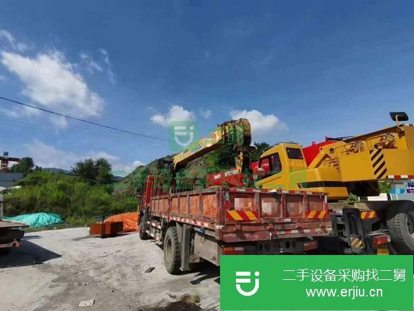 廣西出售二手徐工單橋國五12噸隨車吊