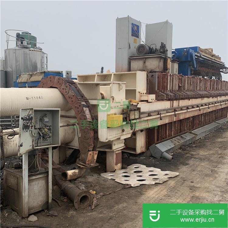 山東出售二手400平方程控隔膜壓濾機