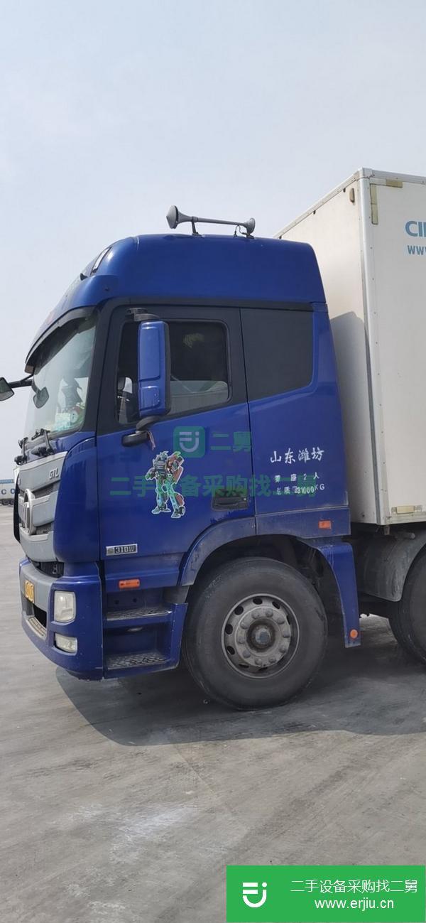 山東出售二手9.6米冷藏車，車輛好，輪胎新
