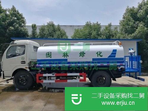 湖北出售二手東風多利卡8方灑水車