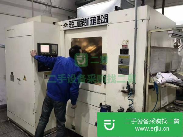 浙江出售二手九成新南京二機YKX3132A高速數控滾齒機