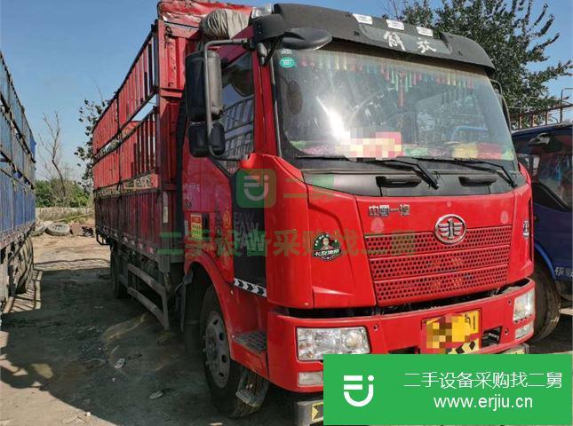 河北出售二手一汽解放高欄載貨車