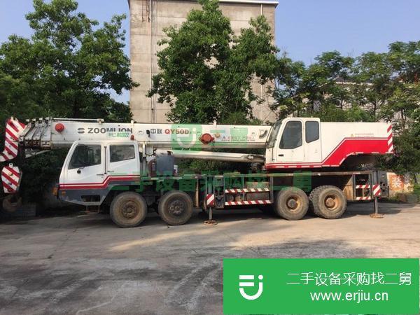 山東出售二手中聯50汽車吊