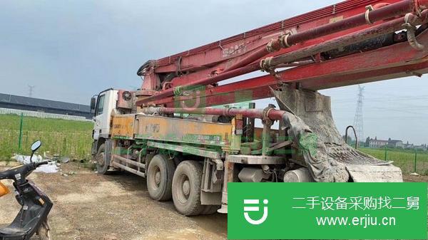 河北出售二手三一37米泵車，手續(xù)齊全
