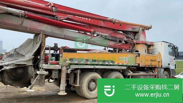 河北出售二手三一37米泵車，手續(xù)齊全