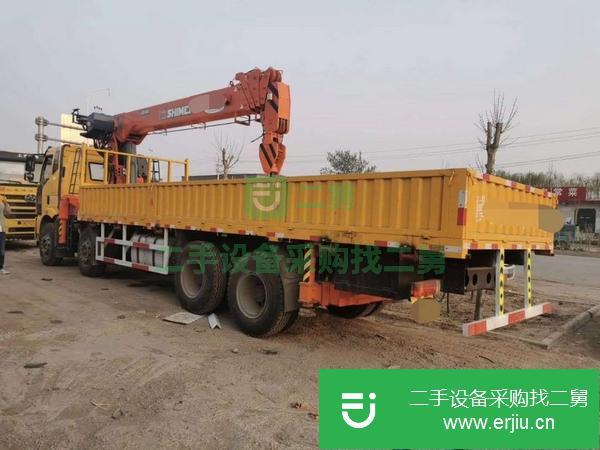 河北出售二手2020年1月石煤14噸5節臂國五隨車吊