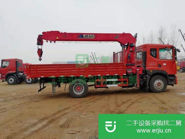 山西出售二手重汽王牌5噸隨車吊