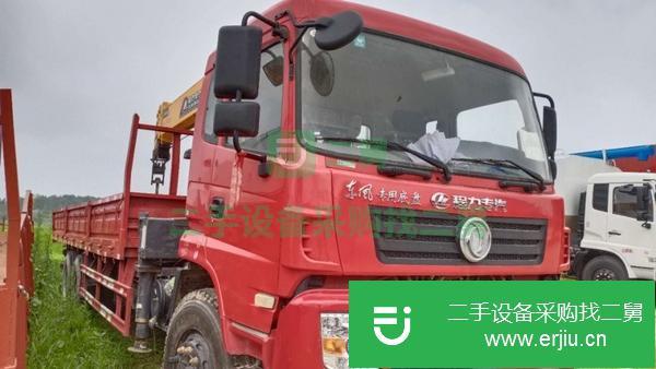 內(nèi)蒙古出售二手徐工10噸后八輪240馬力隨車吊