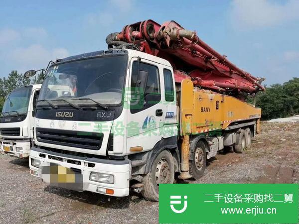 河北出售二手56米泵車手續齊全