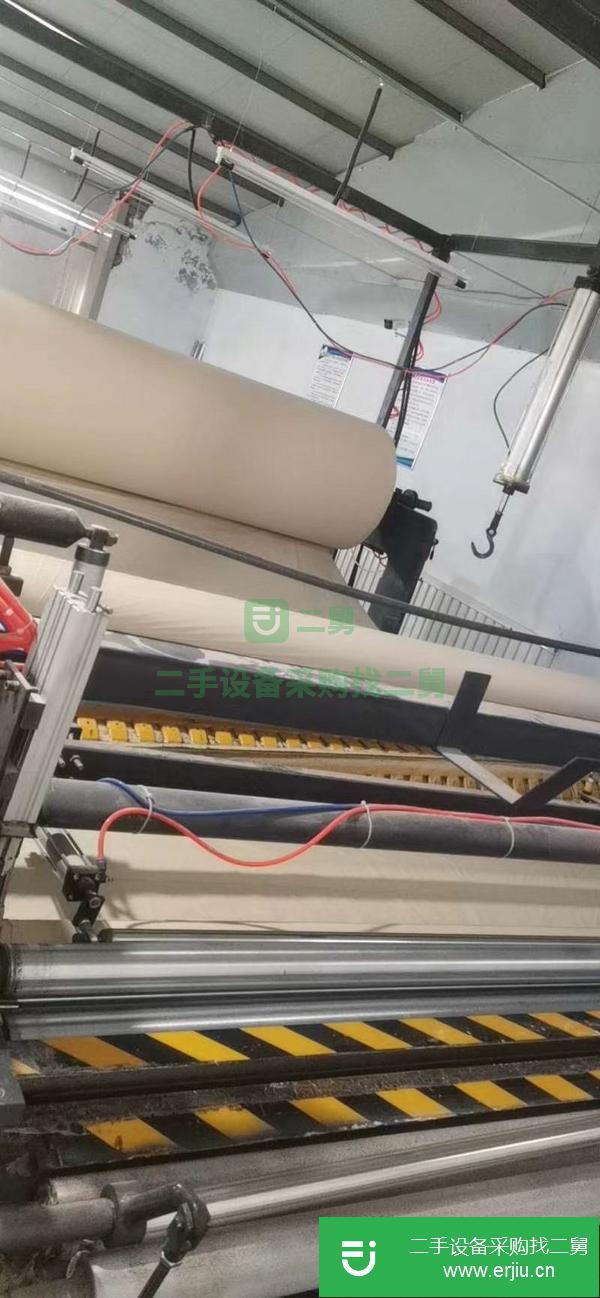 山東出售二手3米復(fù)卷機，帶機械手，程富大回旋